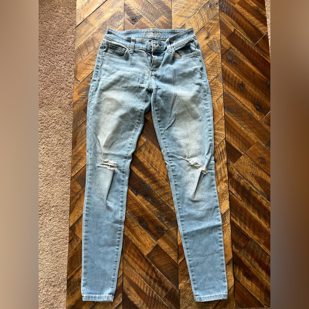 Arizona Jean co high rise skinny size 1